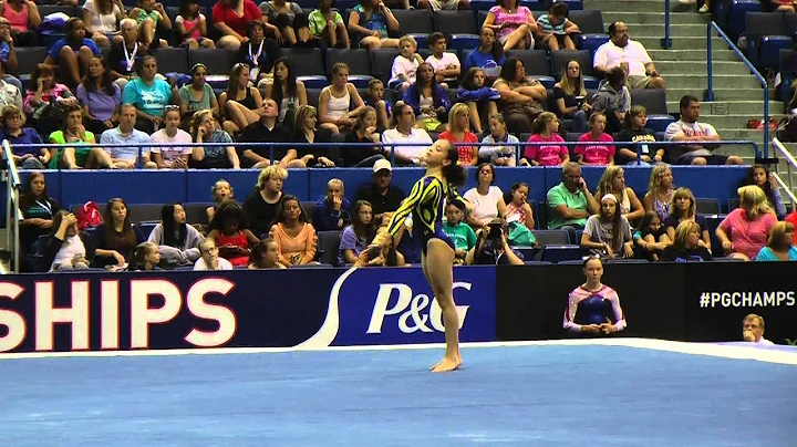 Deanne Soza - Floor Exercise - 2013 P&G Championsh...