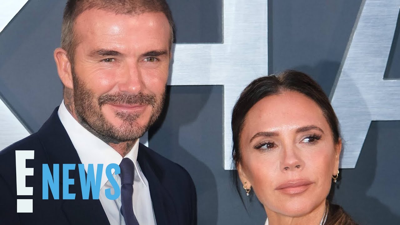Victoria Beckham Says David Beckham Has NEVER Seen Her Eyebrows - YouTube
