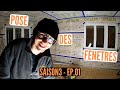 S3e01 renovation grange la pose des menuiseries commence la nouvelle saison commence