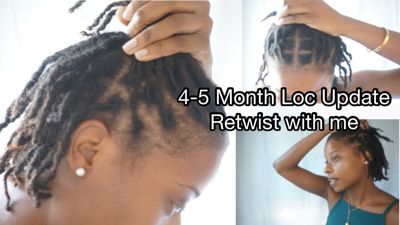 How To Retwist Your Locs the Simple Way - CurleeMe Blog