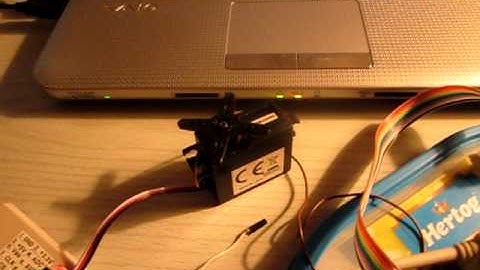 Nunchuck servo control AVR