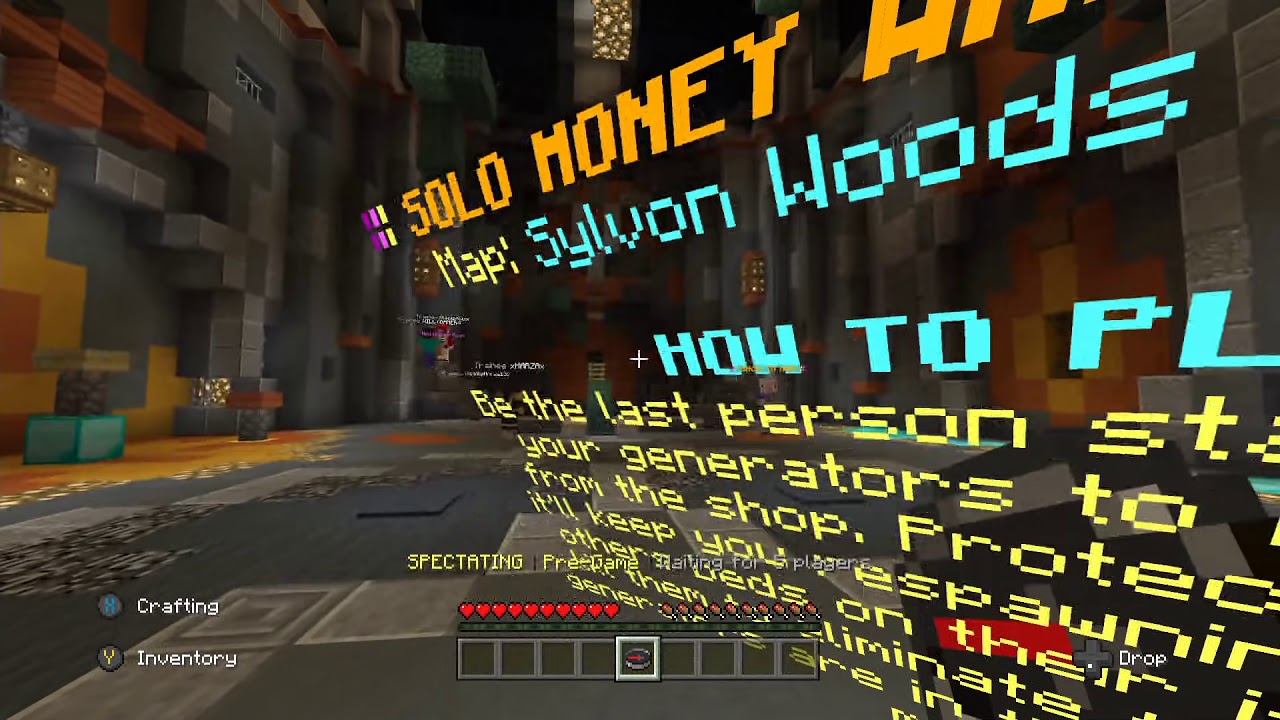 playing bed wars minecraft XBox One Game Play YouTube