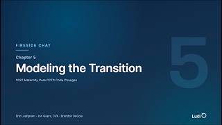 Chapter 5: Modeling the Transition