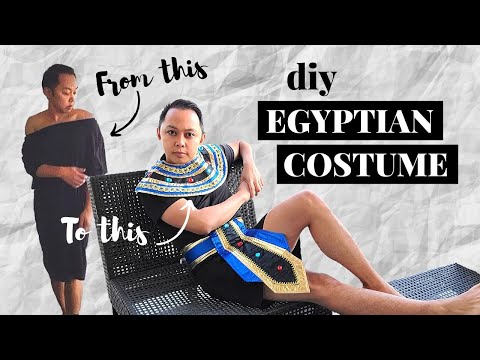 How to make an Egyptian costume DIY