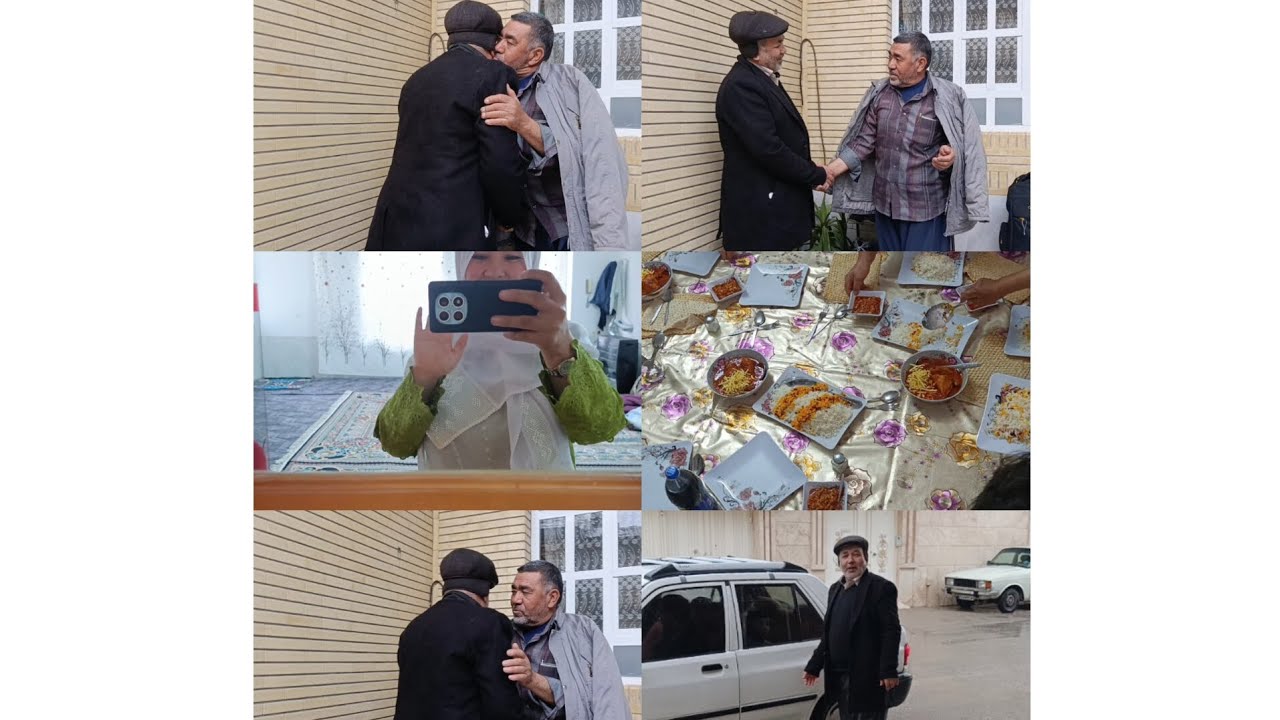 بعد از 25 سال دیدار دوباره دو برادر عمو جان ازمو دوستان عزیزم منتظر کامنتای قشنگتون هستم 💬☺️👍🙏♥️