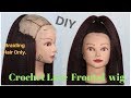 DIY: Crochet Lace Frontal Wig Tutorial Using Braiding Hair | Dilias Empire