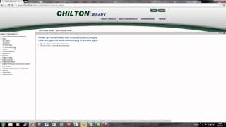 Chiltons Online Database