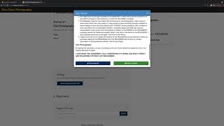 Front End Booking Flow