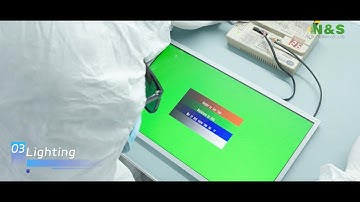 LCD Display Inspection LCD Distributor Quality Control Process Before Shipping  | N&S Electronic