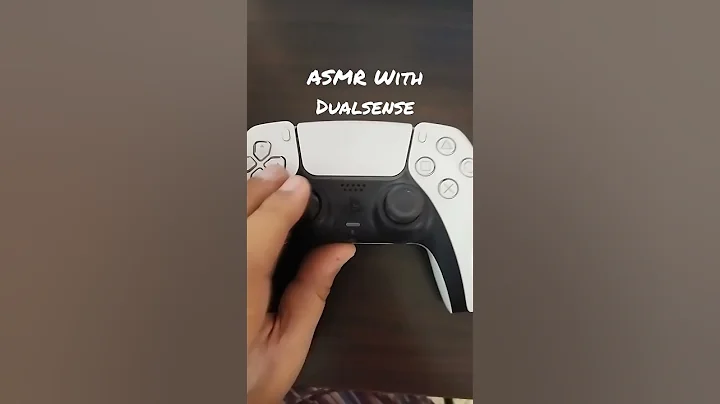 ASMR WITH DUALSENSE PS5 CONTROLLER #shorts #ps5 #asmr