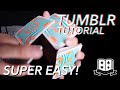Cardistry for Beginners: Two-handed Cuts - Tumblr Cut Tutorial