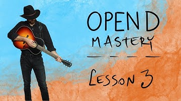 CAGED in OPEN D: 7th Chords for playing the blues