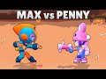 MAX vs PENNY | 1vs1 | 14 Tests | Brawl Stars