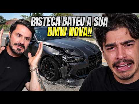 BISTECA BATEU O CARRO NOVO QUE ELE COMPROU!?
