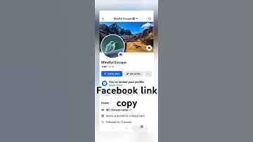 how to copy Facebook link | Facebook ka link kaise copy Kare | #facebooklinkcopy #copylink #facebook