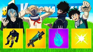 Gioco la *NUOVA* Random Skin di My Hero Academia Challenge e VINCO la Partita! Fortnite ITA!