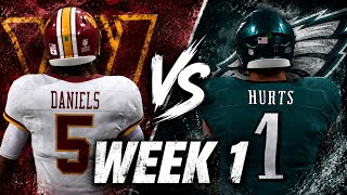 Commanders vs Eagles Week 1 Simulation | Madden 27