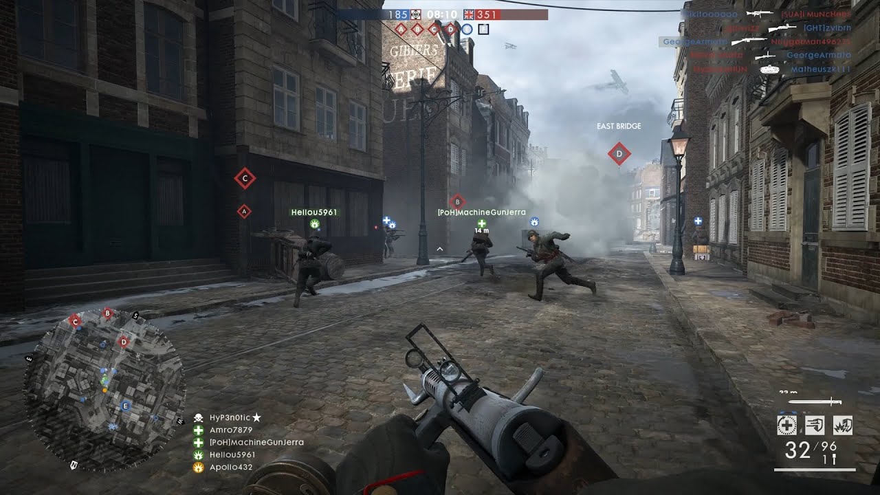 Battlefield 1: Conquest Gameplay (No Commentary)