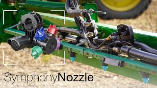 SymphonyNozzle — Independent Control of Rate and Pressure — Precision Planting