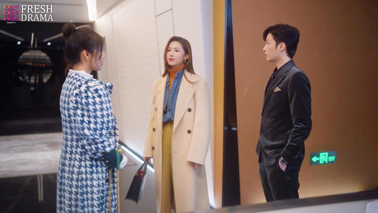 The scheming girl tried to provoke the CEO's wife, and