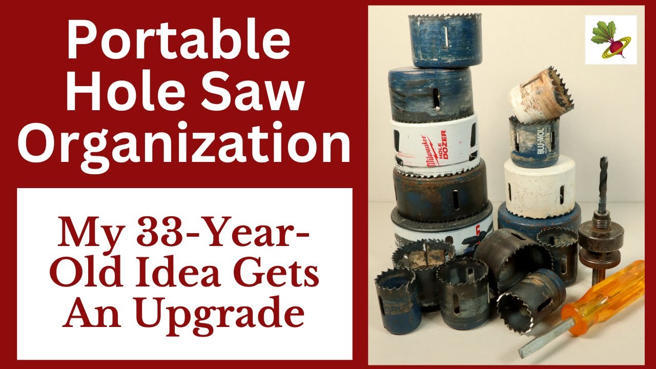 My Portable Hole Saw Storage & Organization Idea YouTube