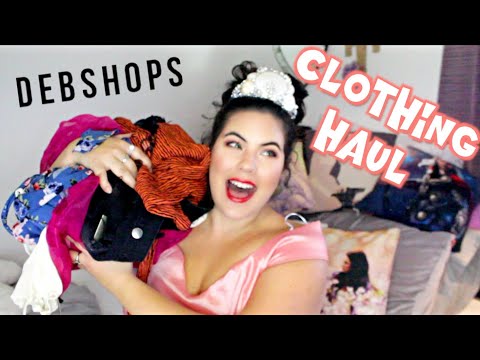 AFORDABLE PLUS SIZE CLOTHING REVIEW HAUL & TRY ON | Debshops