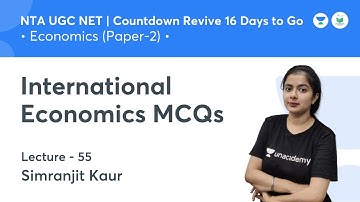 International Economics MCQs | Economics | NTA UGC NET JRF 2021 | by Simranjit Kaur