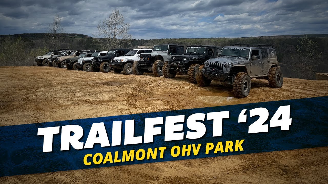 Jeeps and Toyotas Peacefully Wheel Together at TrailFest 2024 at Coalmont OHV Park in Tennessee