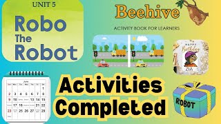 Beehive|Unit 5| ROBO The Robot|Activity Book completed|Class 1|Kerala