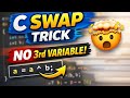 SWAP two variables using bitwise XOR Operator in C Programming... #swapvariables #cprogramming