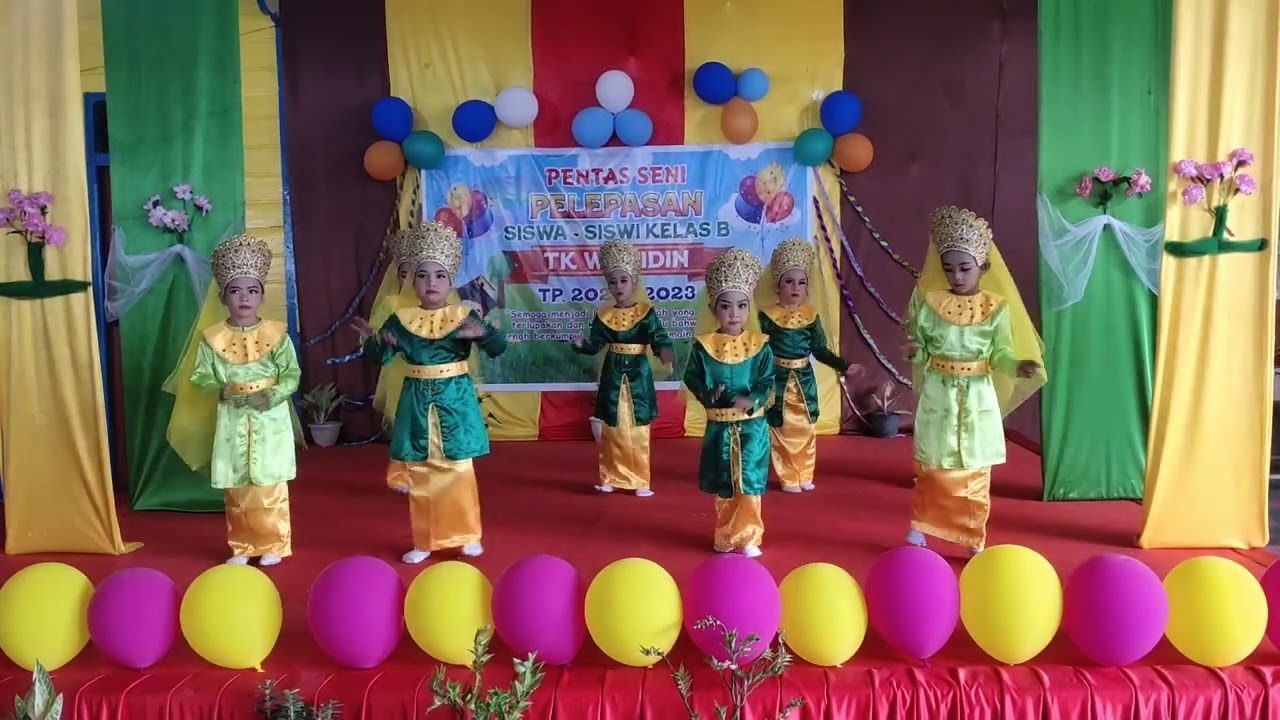 Tarian ya maulai kelas B5 Tk wahidin  T.P 2022/2023