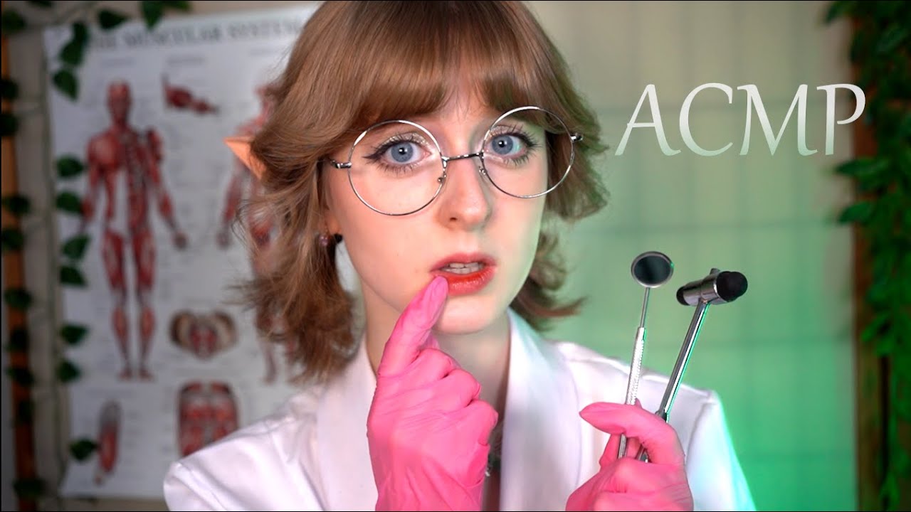 АСМР Странный Медосмотр от глупенькой эльфийки, которая притворяется врачом | Ролевая игра