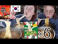 【最強コンビ】辛ラーメンに大量のチーズを溺れさせたらカロリー爆弾が完成した！！！【モッパン】
