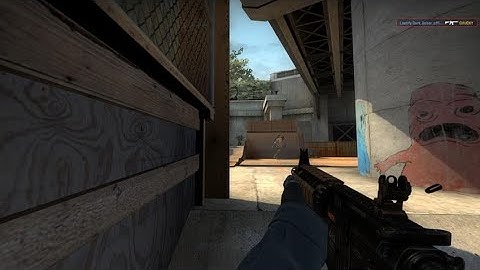 M4A4 4K on Overpass