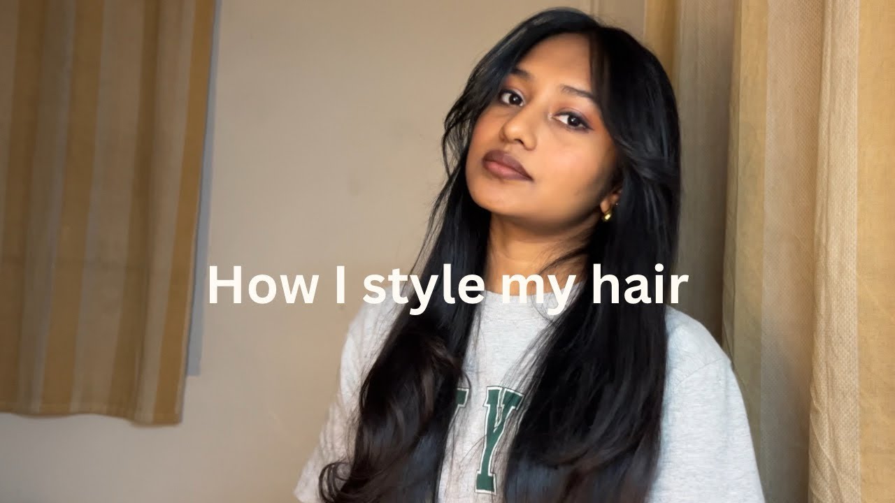 EASY BLOWOUT LOOK with STRAIGHTENER 