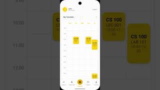 App Demo (Sign in and Timetable Generation)