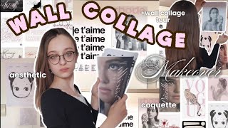 WALL COLLAGE MAKEOVER + wall collage tour 2026 🪞🎀| aesthetic, coquette and Pinterest inspired screenshot 5