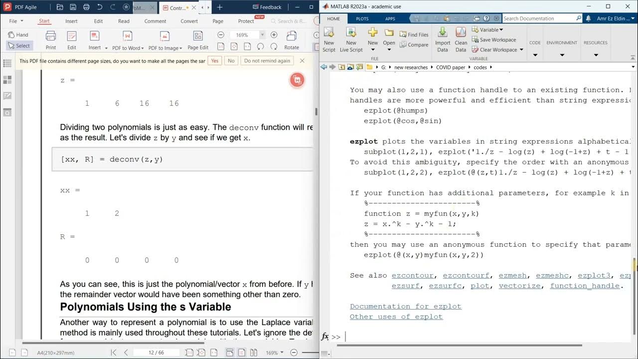 Polynomials in Matlab - YouTube