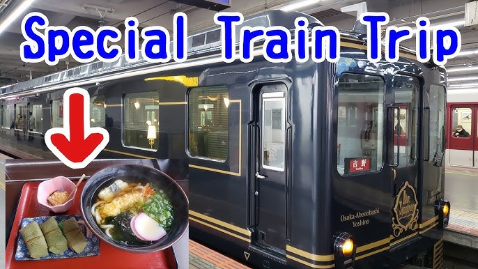 The Blue Symphony Sightseeing Limited Express for Yoshino – Osaka Station