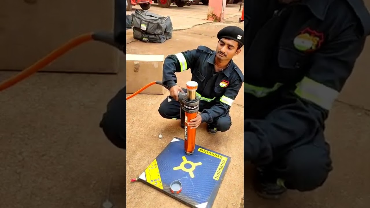 Fire Fighters Emergency Rescue Tools ( NMDC Nagarnar Jagdalpur Bastar Chhattisgarh)
