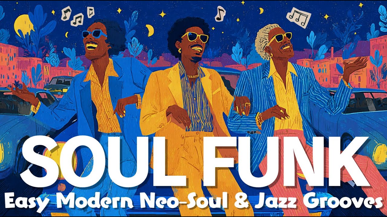 Modern Neo Soul & Jazz Funk 2026 | Night Drive & Focus 🌙 그냥 음악에 몸을 맡기고, 오늘 밤은 춤추자