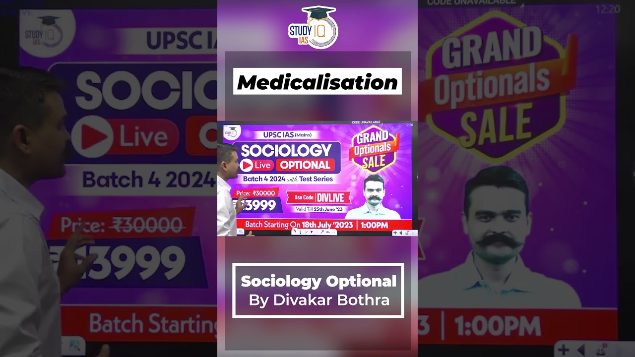 MEDICALISATION by IVAN ILLICH | Sociology Optional | StudyIQ IAS 