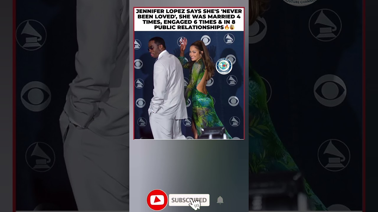 Jennifer Lopez: "I've Never Been Loved"