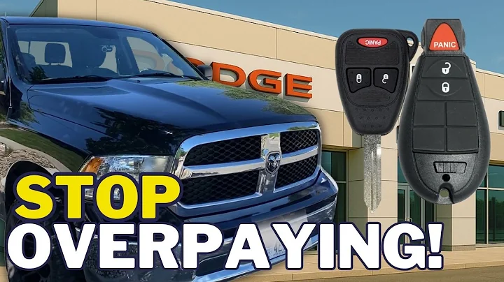 How to Program Dodge Key Fob (NO Dealership!) Chrysler & Jeep too