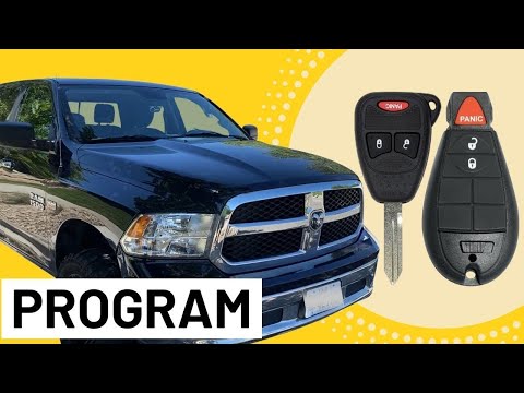How to Program Dodge Key Fob (NO Dealership!) Chrysler & Jeep too
