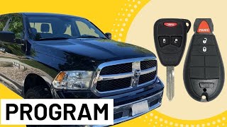 how to program dodge key fob (no dealership!) chrysler & jeep too