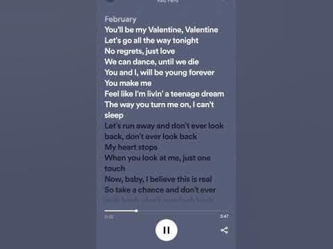 Teenage Dream - Katy Perry (Lyrics) - YouTube