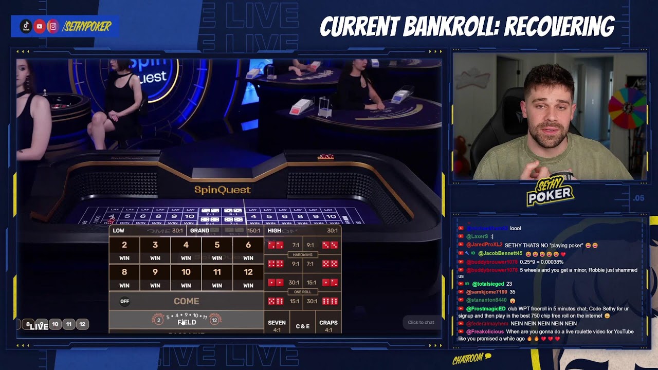 PLAYING POKER AND HAVING FUN!