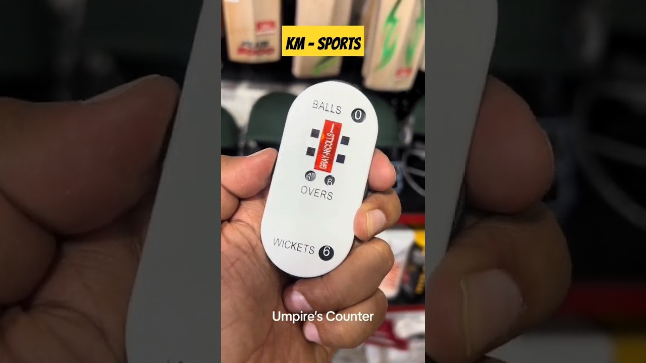 Umpire Counter Cricket Gray Nicholls 