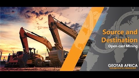 Geotab Africa Source and Destination Vertical Webinar